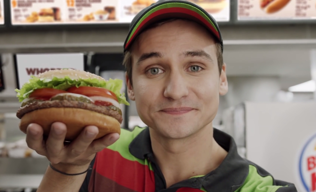 Burger King Whopper ad