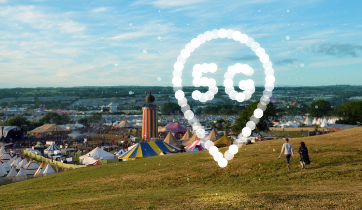 EE 5G Glastonbury