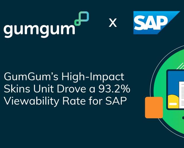 SAP boosts brand awareness using GumGum’s high impact ad formats and Verity, contextual targeting solution