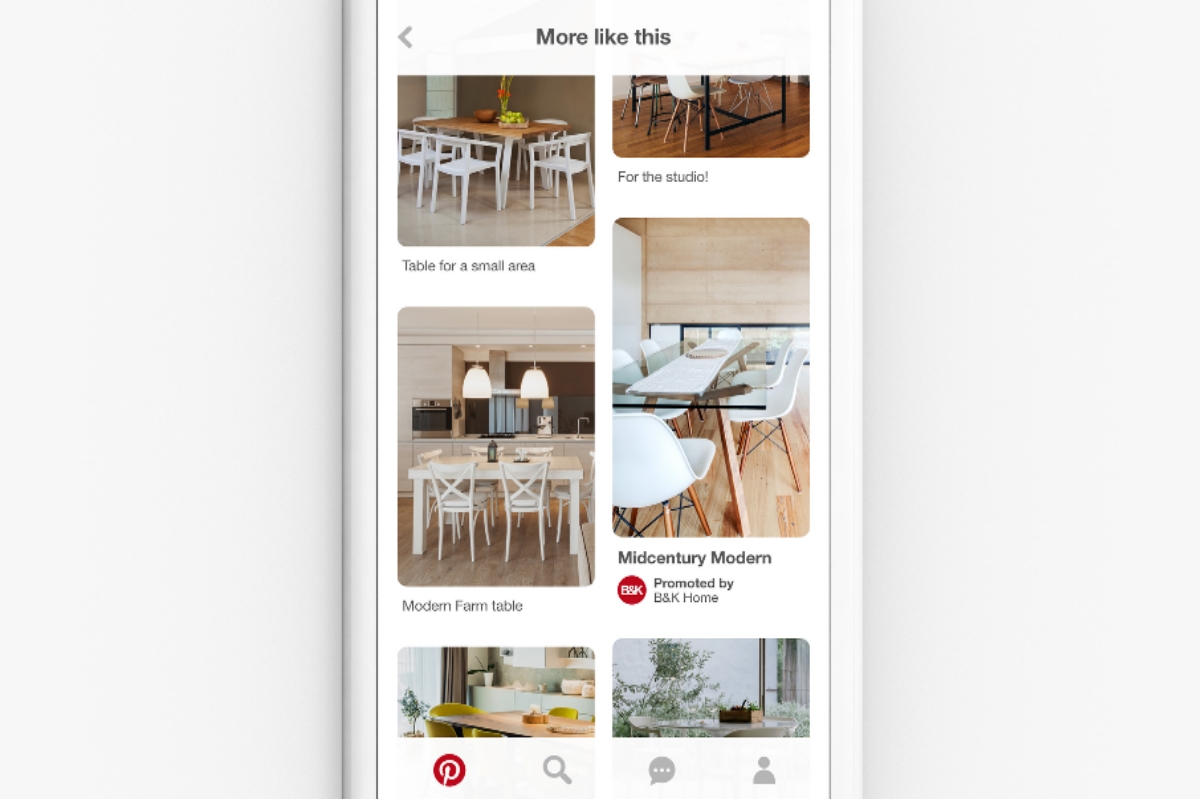 Pinterest visual search