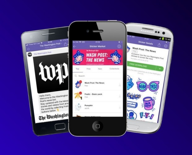 Washington Post expands on Viber with chatbot and new sticker pack