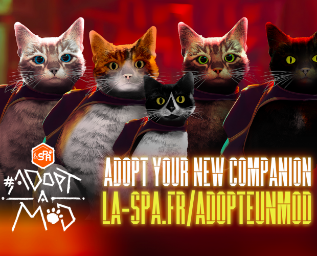 French Society for the Protection of Animals drops real, abandoned cat avatars into ‘Stray’ game to raise awareness   