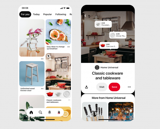 Pinterest rolls out a raft of new shopping features