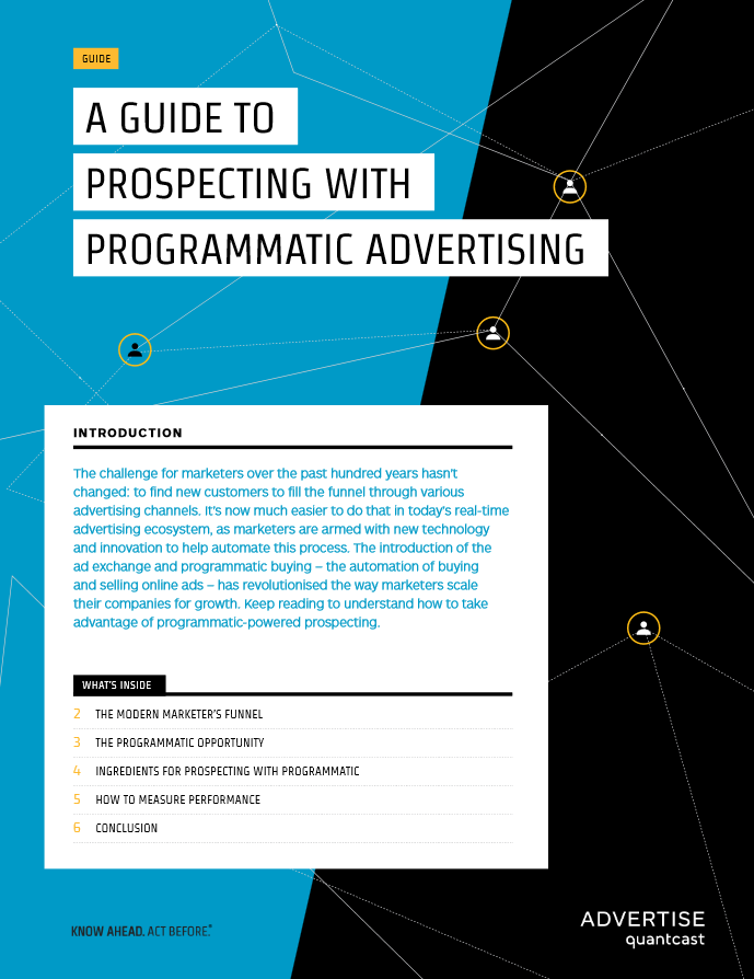 Take Advantage of Programmatic-powered Prospecting